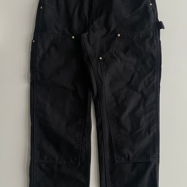 칼하트 더블니 b01 블랙