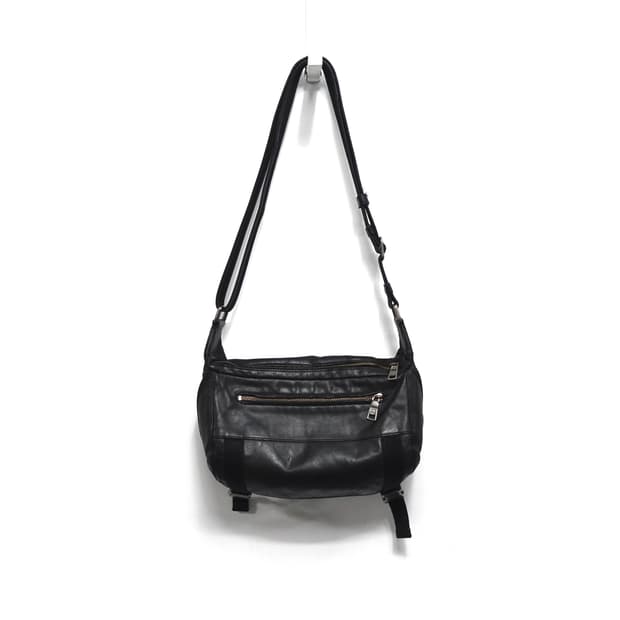 COACH 코치 믹스드 리얼레더 빈티지 크로스 레더백