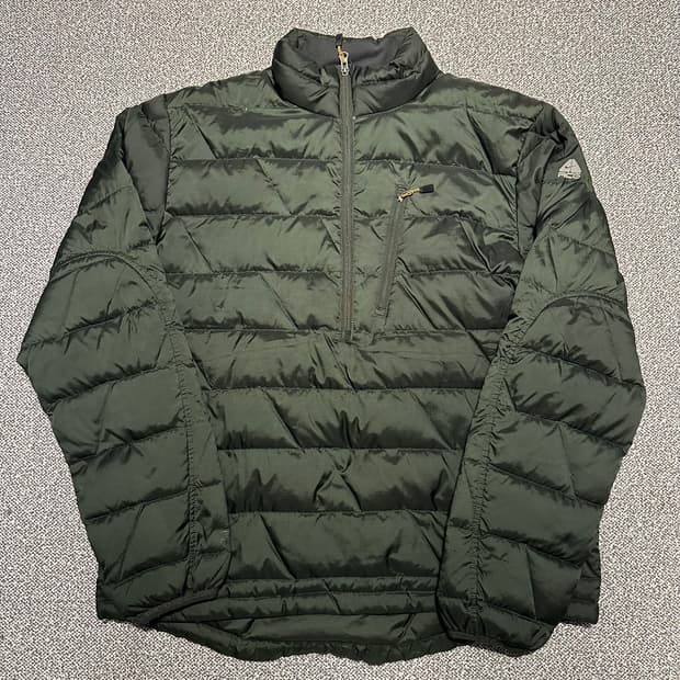 나이키 ACG 패딩 반집업 카키 m