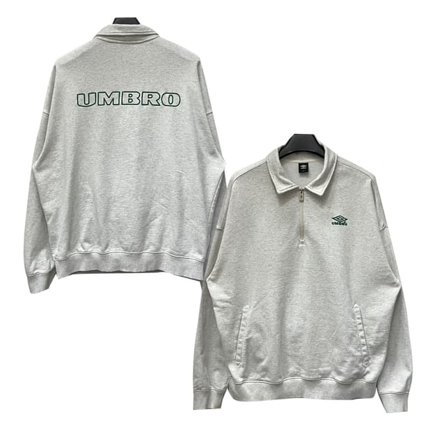 엄브로 하프집업 카라 맨투맨 105