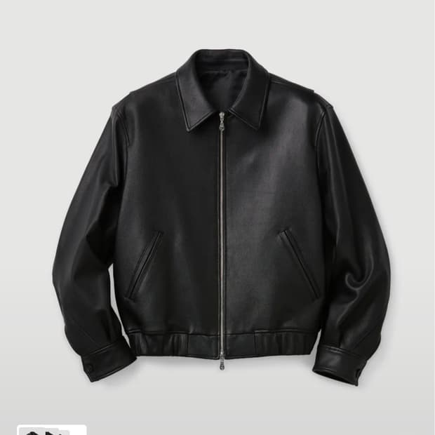 (구매)쿠어 고트스킨 블루종 S