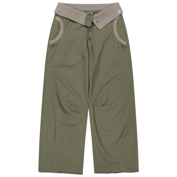 코이세이오 FLOW FOLD PANTS KHAKI