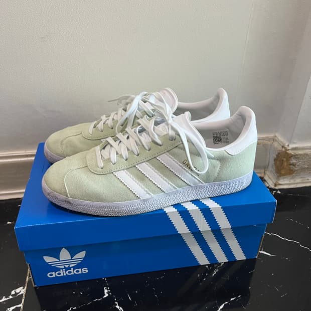 아디다스 가젤 리넨그린 260사이즈