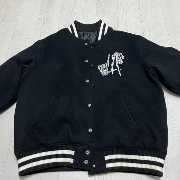 라퍼 본 바시티 자켓