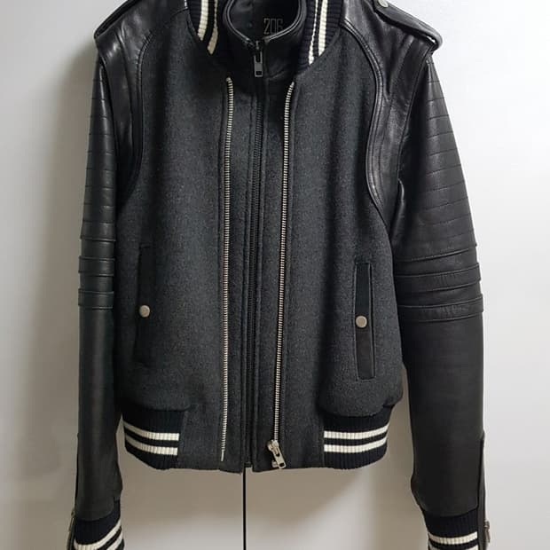 206옴므 최고가 컬렉션 양가죽 스타디움 바시티