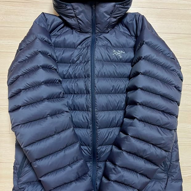 (L)아크테릭스 세륨 후디 블랙 사파이어