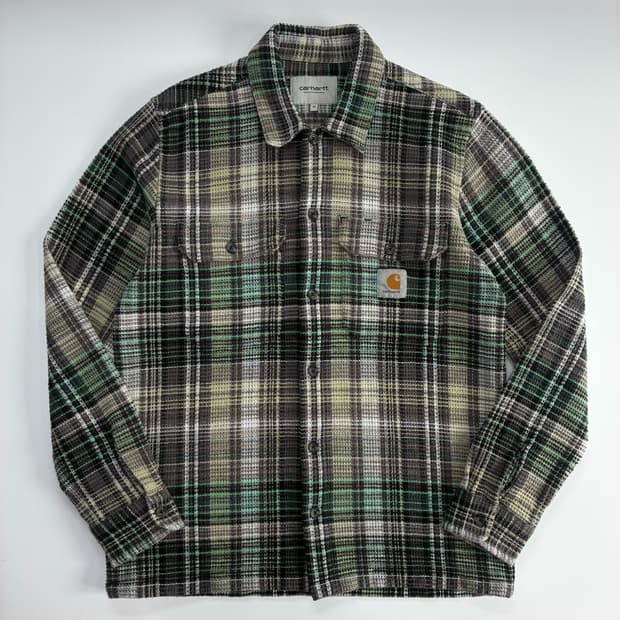 Carhartt  칼하트 WIP 밸먼 체크 셔츠 