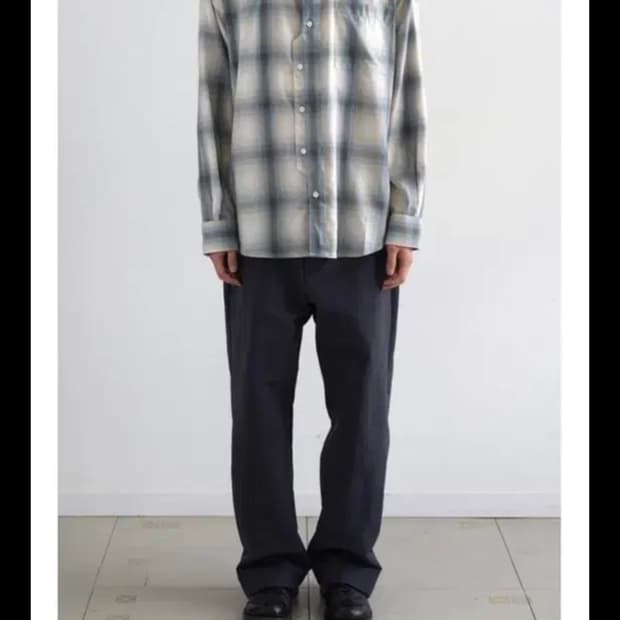 헤칭룸 Archive 스카이블루 옴브레 셔츠-3size