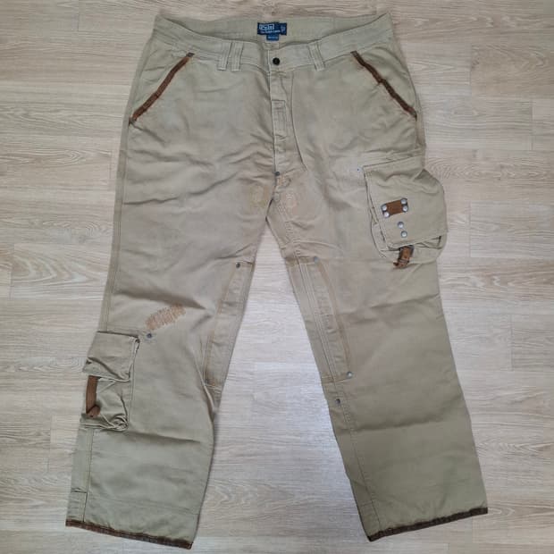 폴로 랄프로렌 멀티 카고 바지 40/30