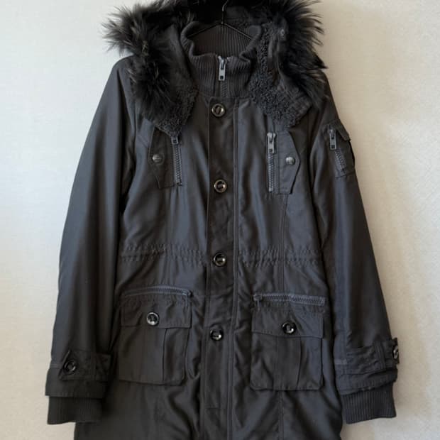 00s mood fur detailed jumper