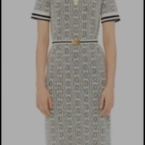 토리버치 제미나이 링크 스웨터  원피스 M