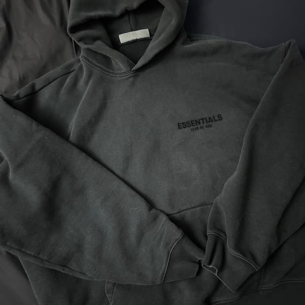 에센셜 피어오브갓 후드티 L사이즈