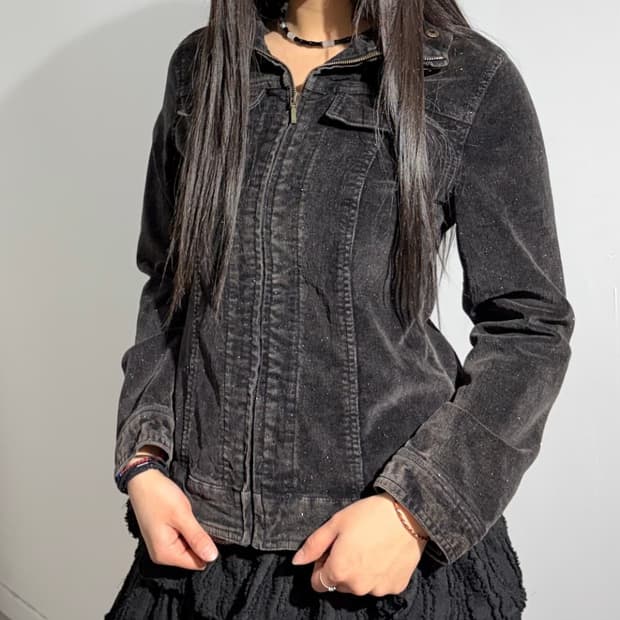 코듀로이 골덴 워크 자켓