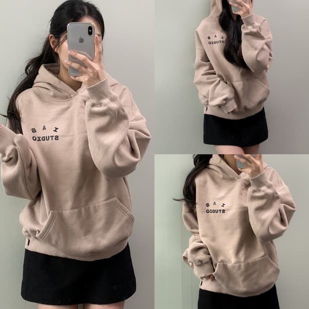 아이앱 스튜디오 후드티 