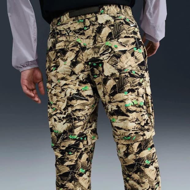 나이키 ACG 스미스 서밋 발수 UV 카고 팬츠 리프커터 패턴 