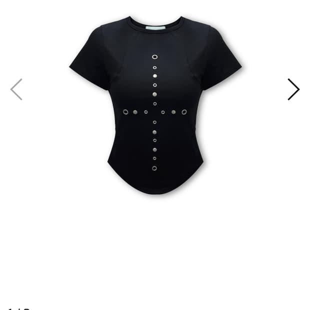 [새제품] 0104 no.27 patch rivet 리벳 티셔츠 정가6