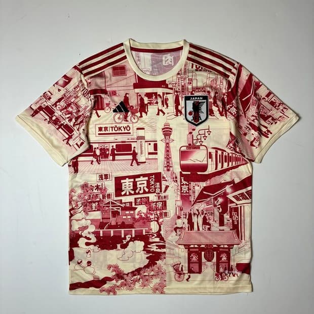 아디다스 일본 2023 도쿄 스페셜 에디션 반팔 유니폼 PN9665