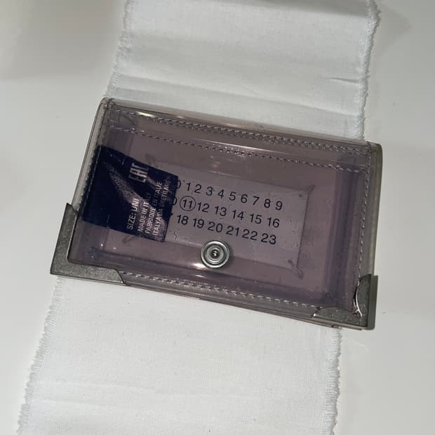 ssense exclusive pvc wallet