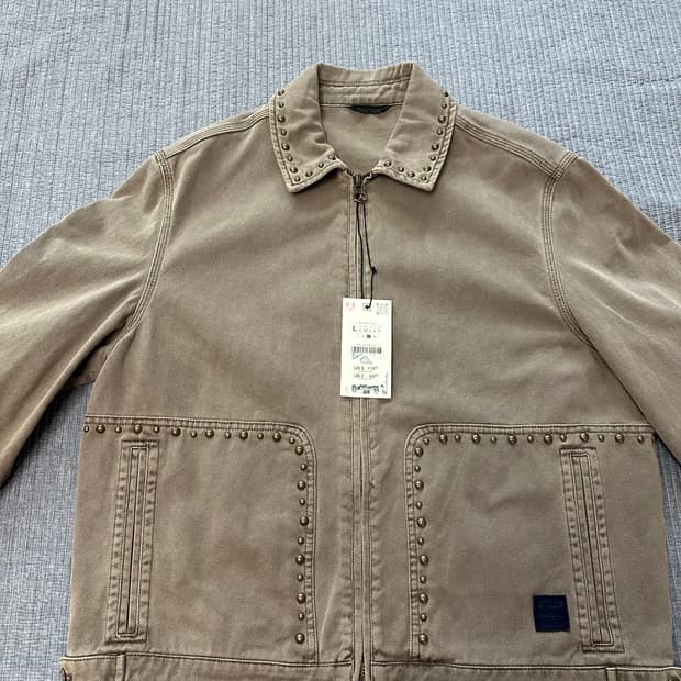 (L) 자라 웨스턴 스터드 자켓
