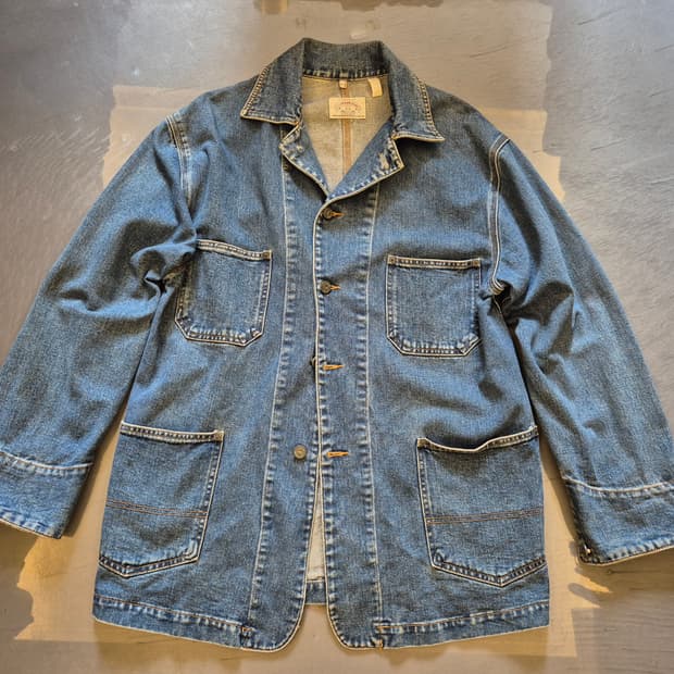 90s Armani jeans 데님 초어 자켓