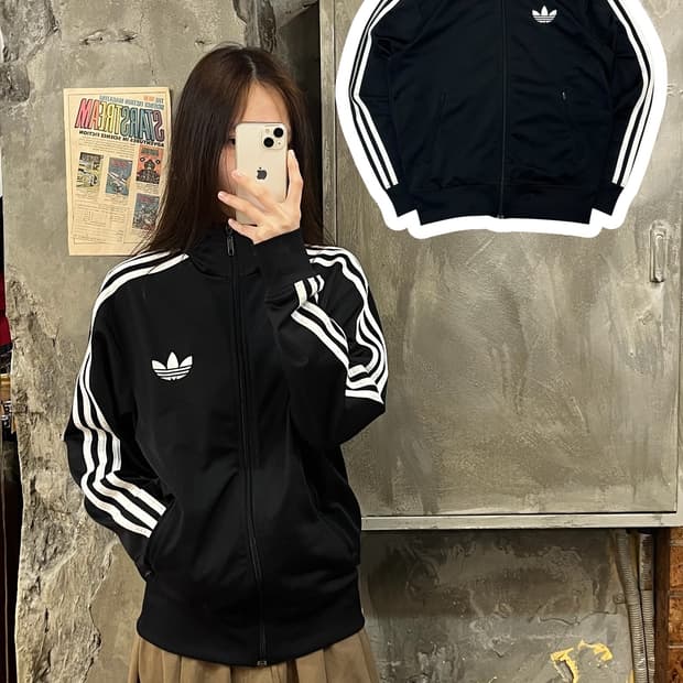 아디다스 파이어버드 져지 블랙 95 #csz637