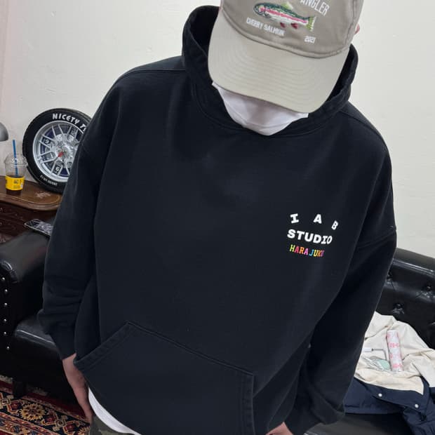 아이앱스튜디오 하라주쿠 한정판 후드티 2XL