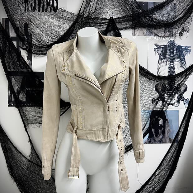 00s glitter studs jacket