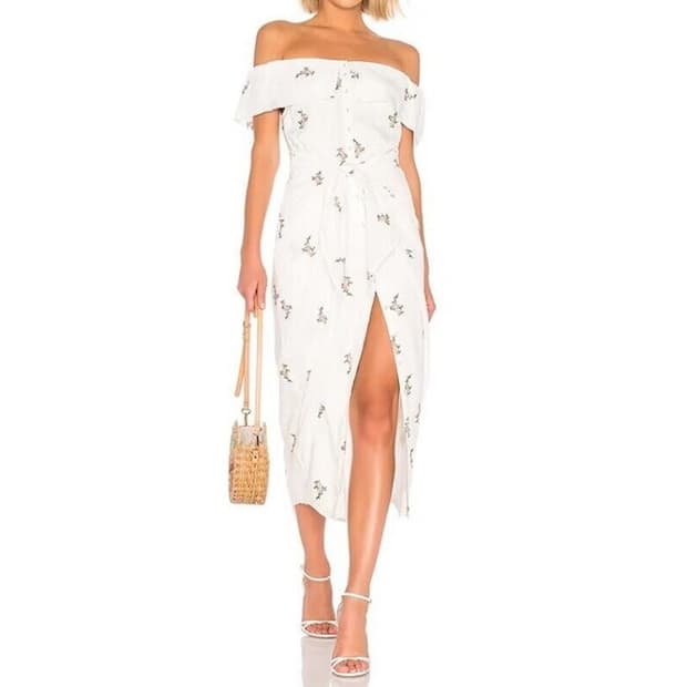 House of Harlow 1960 x REVOLVE 오프숄더 원피스