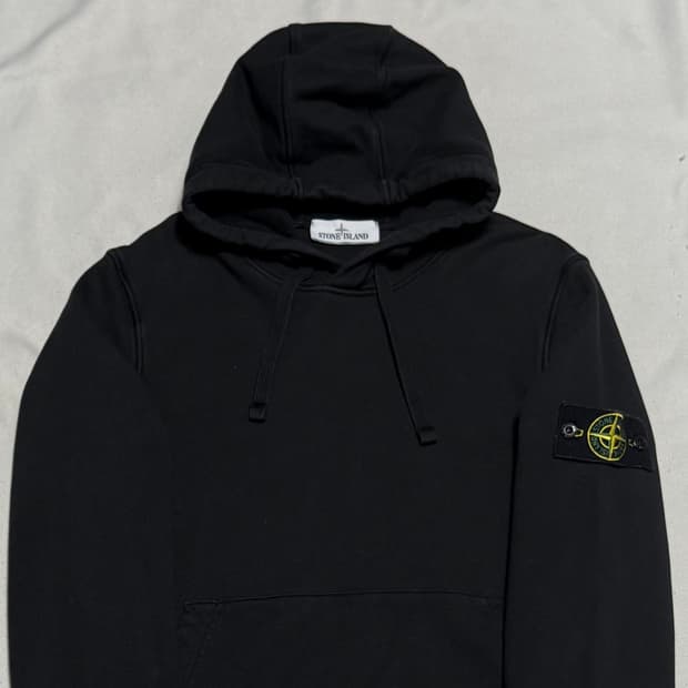 M 스톤아일랜드 블랙 후드티