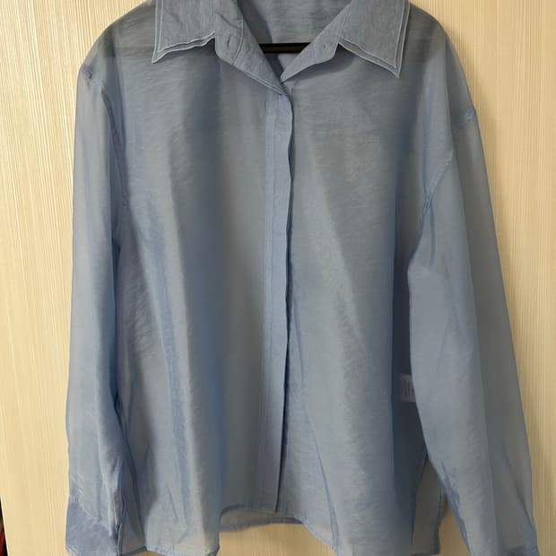 더일마 시스루 오간자 블라우스 | 새상품