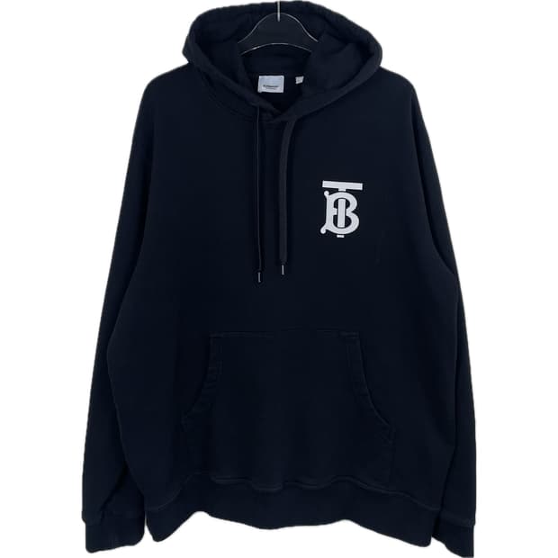 [XL] 버버리 모노그램 모티브 TB 후드