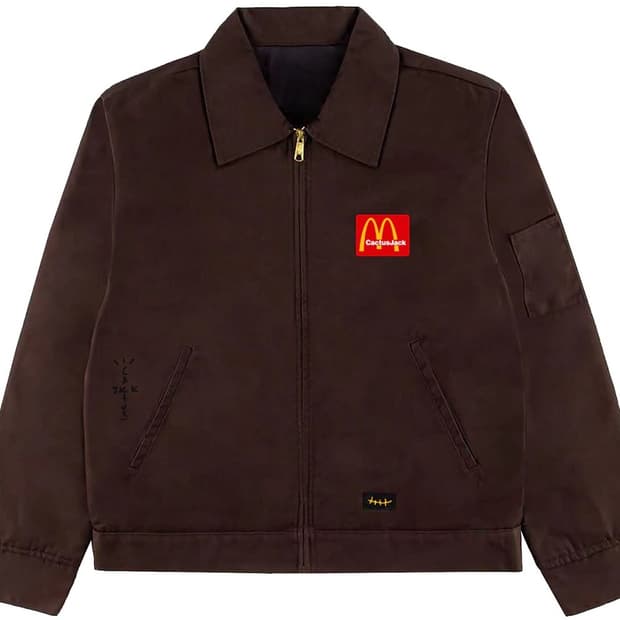 travis scott x mcdonald's 캔터스잭 자켓