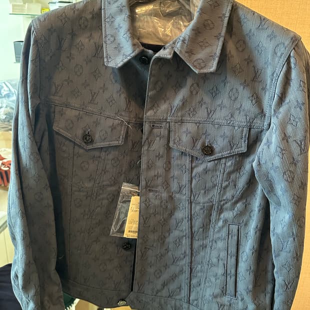 [50] 루이비통 모노그램 데님 자켓 블루