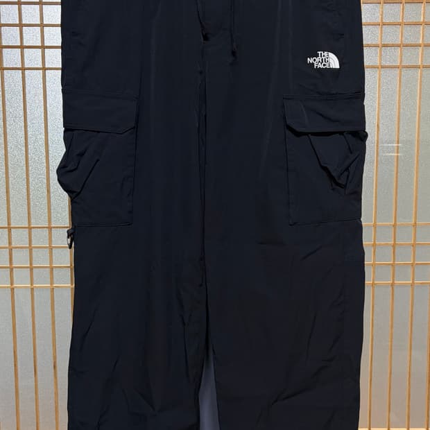 [XL]노스페이스 아이스런 카고팬츠 블랙