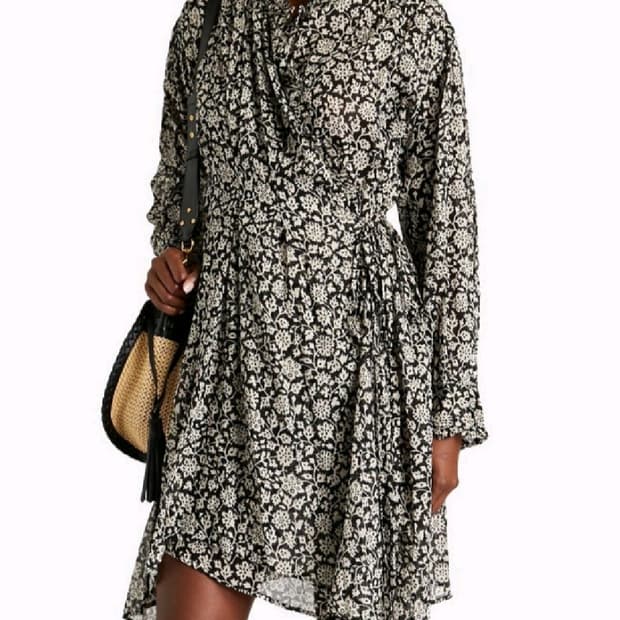 이자벨마랑 팔마 로브 원피스