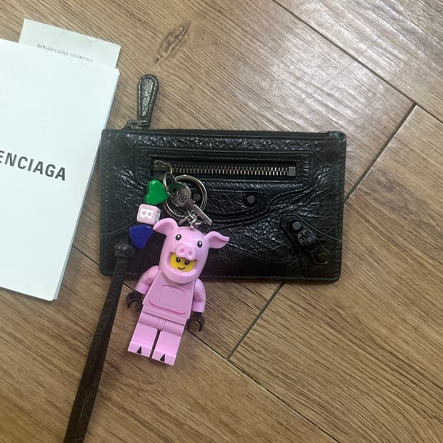 발렌시아가 르시티 카드 지갑 동전 홀더