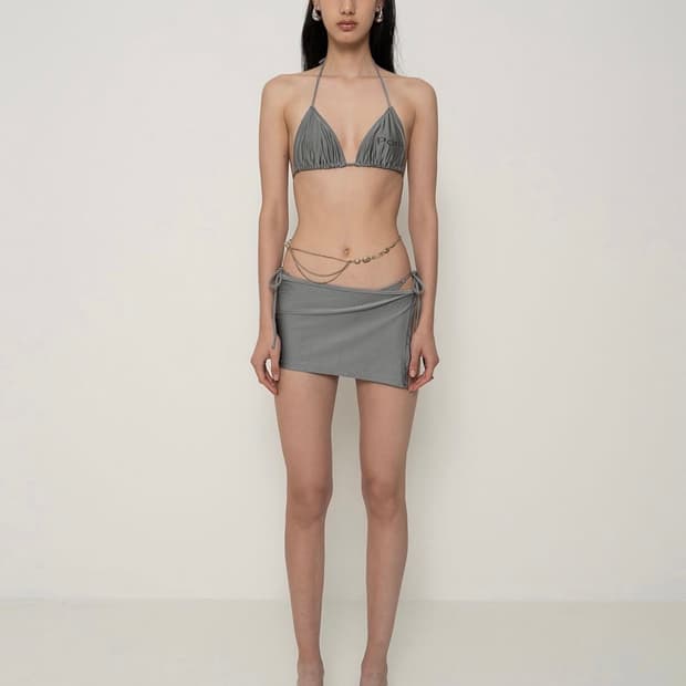 PORTA LOGO BASIC BIKINI (PEARL GREY)