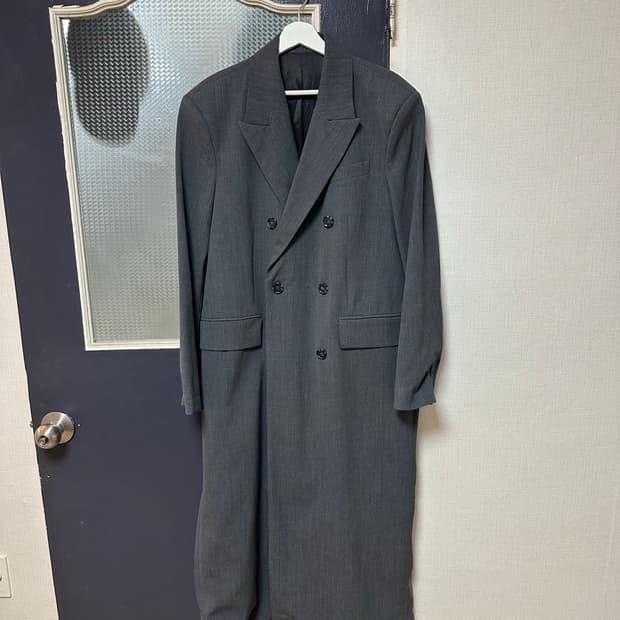 아르켓 arket 울 롱 블레이저 회색 컬러