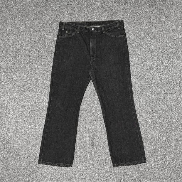 90s 빈티지 리바이스 517 블랙 허리50cm
