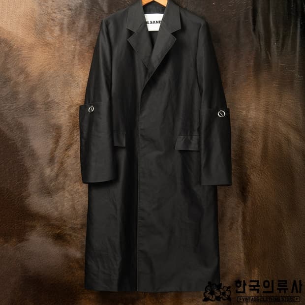 [46] 질샌더 21SS 컬렉션 싱글 오버코트