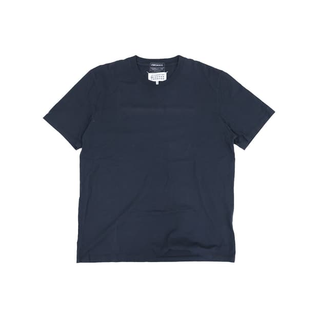 메종 마르지엘라 티셔츠 코튼 블랙