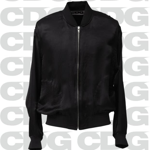 [100] CDG 꼼데가르송 스태프 블루종 XL