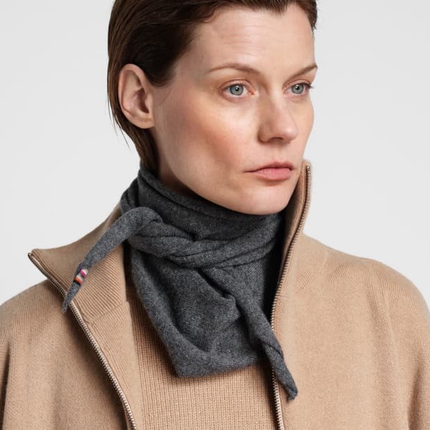 Extreme cashmere bandana felt