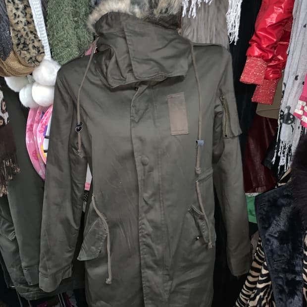 y2k 그런지 야상 퍼패딩