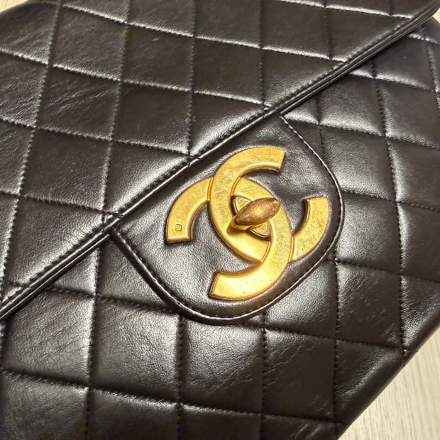 빈티지 샤넬 빅씨씨 클래식 라지