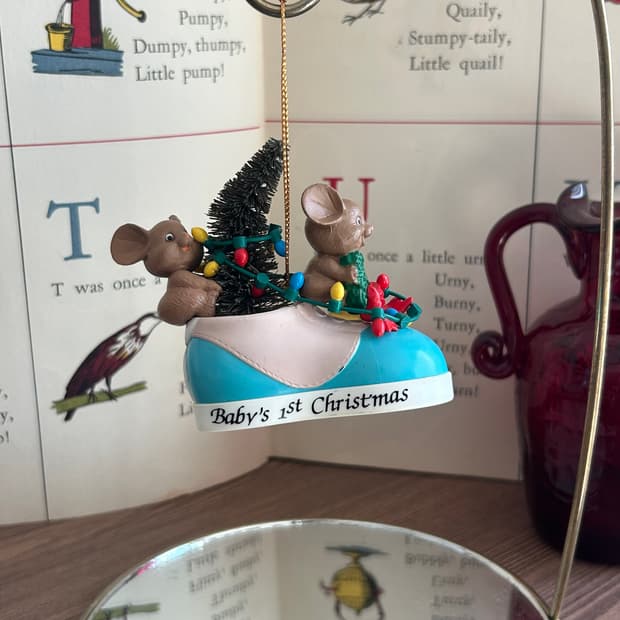 1991년 빈티지 크리스마스 오너먼트