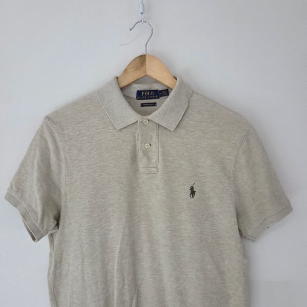 폴로랄프로렌 보카시베이지 반팔카라티(95사이즈)