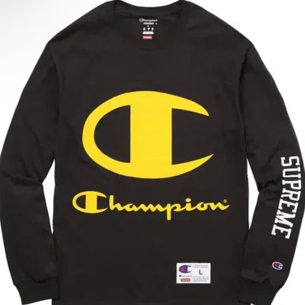 [L] 슈프림 챔피온 롱슬리브 티 