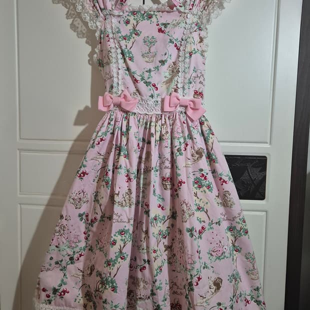 베이비 더 스타 샤인브라이트 백설공주 프린팅  jsk 로리타양복 로리타