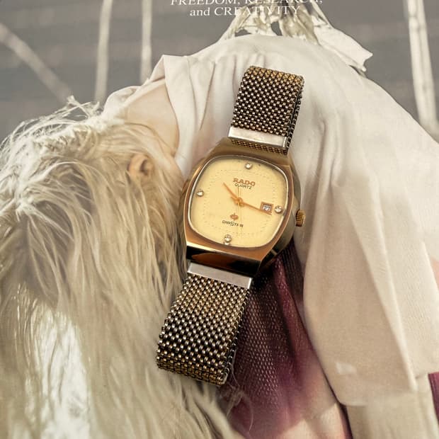 Rado 80s Diastar Vintage Watch